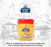 Pure Agmark Cow Ghee By Farmer Fresh | Highly Nutritious & Healthy Cow Desi Ghee Good For Cooking | (2 Litr) 67.6 Ounce | Jar Pack
